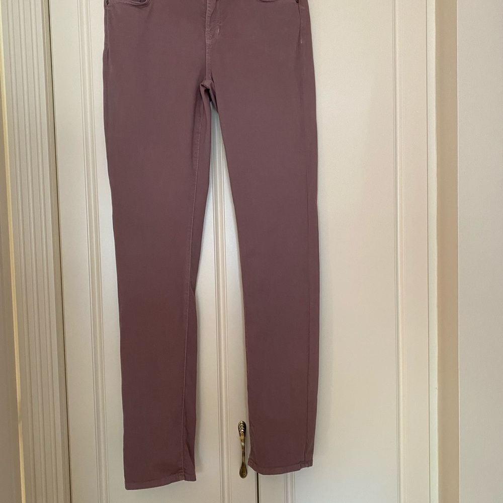 FIDELITY- STEVIE -MAUVE COLOUR—MID-RISE SKINNY JEANS Sz 31